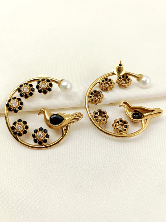 Sri Black Boutique Earring