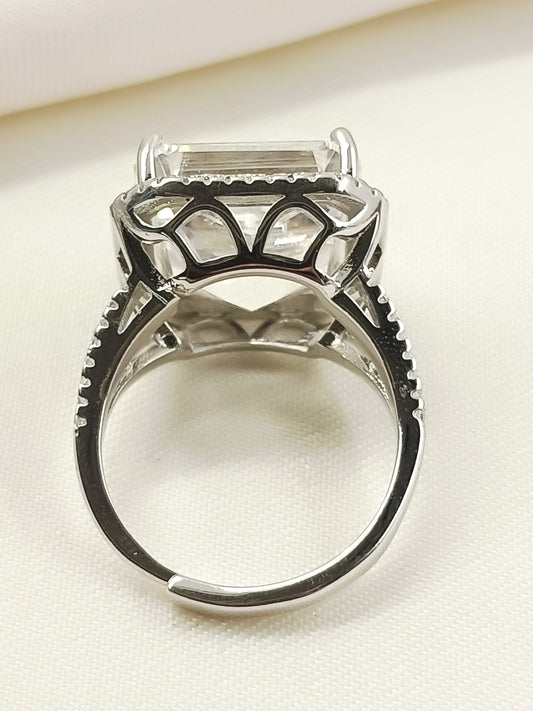 Ratna White American Diamond Finger Ring