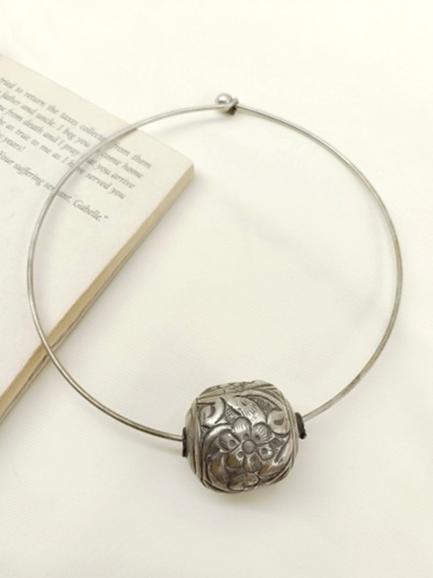 Kian German Silver Men's Hasli Style Neckpiece
