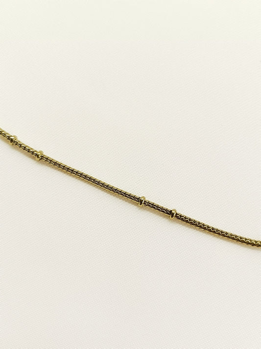 Zhuri Golden Antique Waist Belt/kamar Bandh