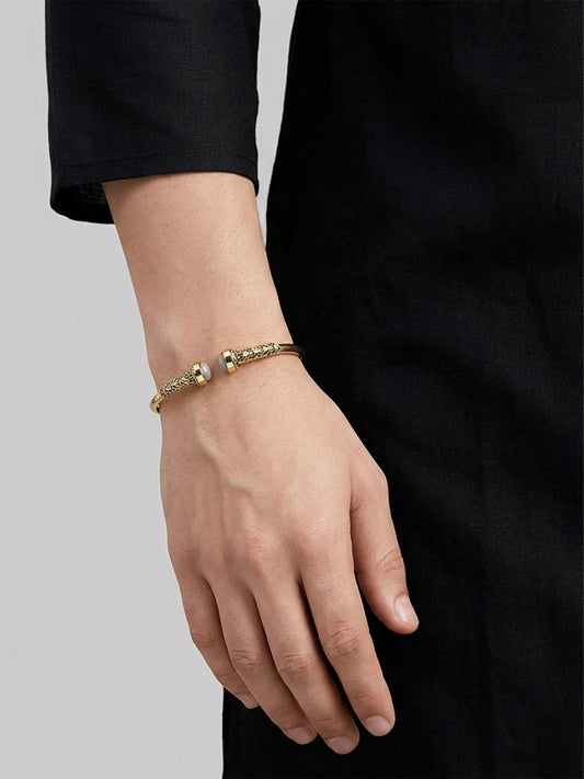 Ginik White Men's Bracelet
