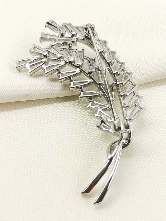 Harper Silver Leaf Brooch