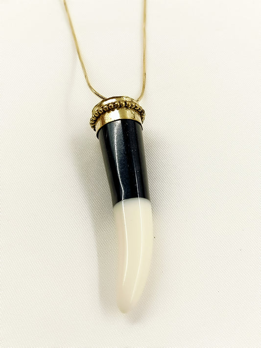 Vehaan Golden Bone Men's Neckpiece