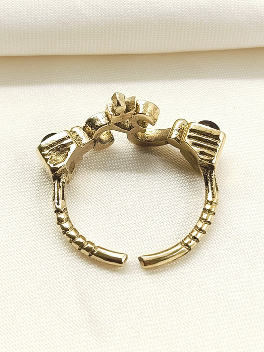 Maanyt Bronze Men's Finger Ring
