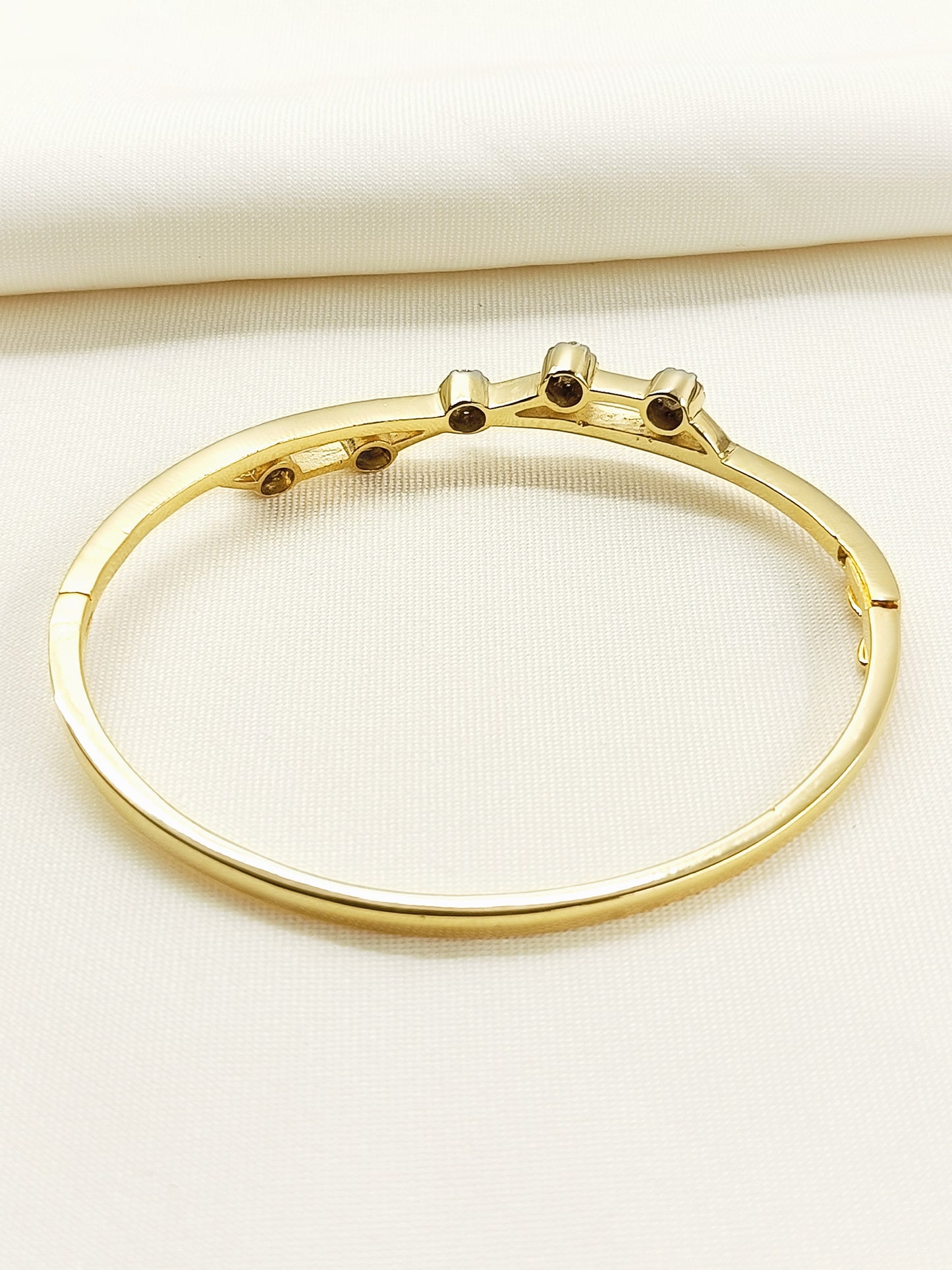 Lyra 92.5 Silver Swarovski Stone Bracelet