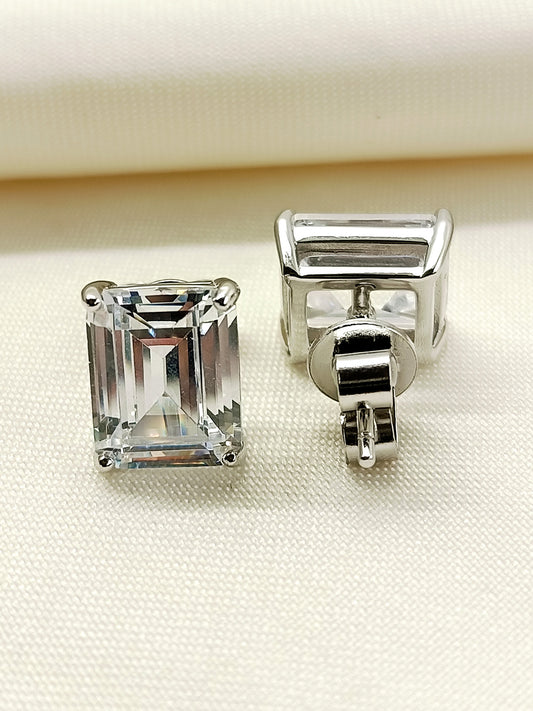 Illuminee 92.5 Silver Swarovski Stone Tops