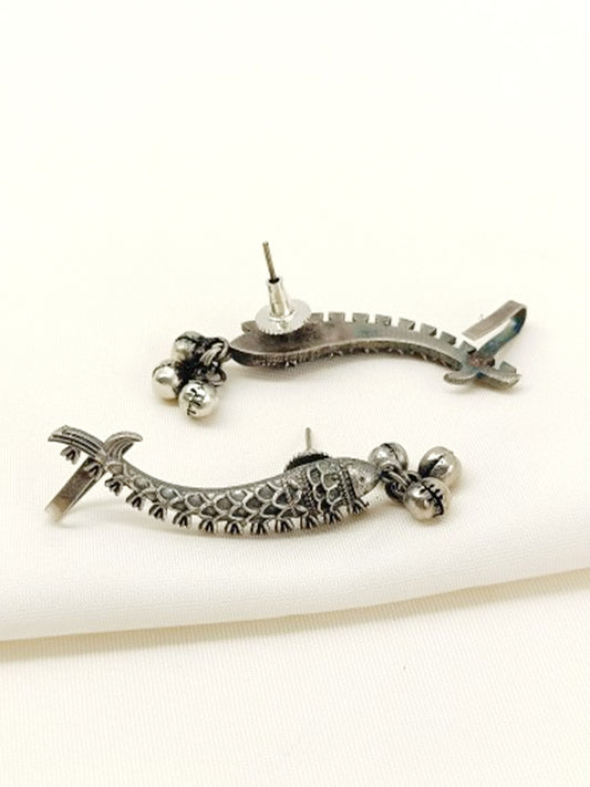 Bhakti Plain Oxidized Earcuffs