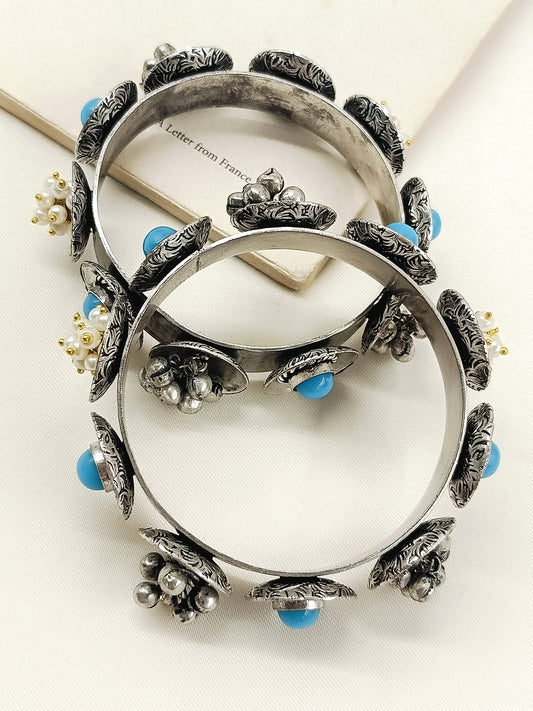 Faria Firozi Oxidized Bangles