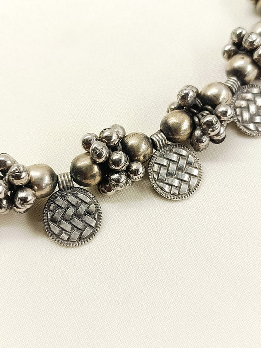 Tripti Plain Oxidized Neckpiece