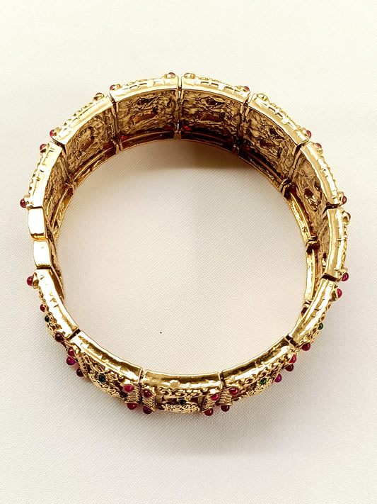 Aashvvi Ruby Antique Bracelet