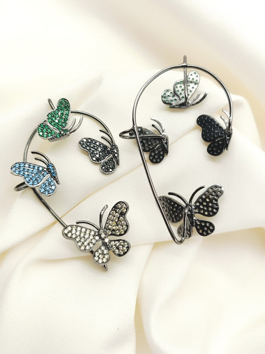 Hanisha Multi Colour Victorian Earring