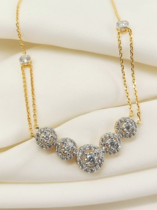 Cherise 92.5 Silver Swarovski Stone Pendal