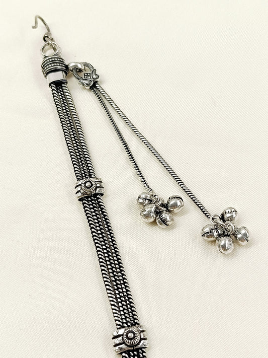 Samreen Plain Oxidized Waist Belt