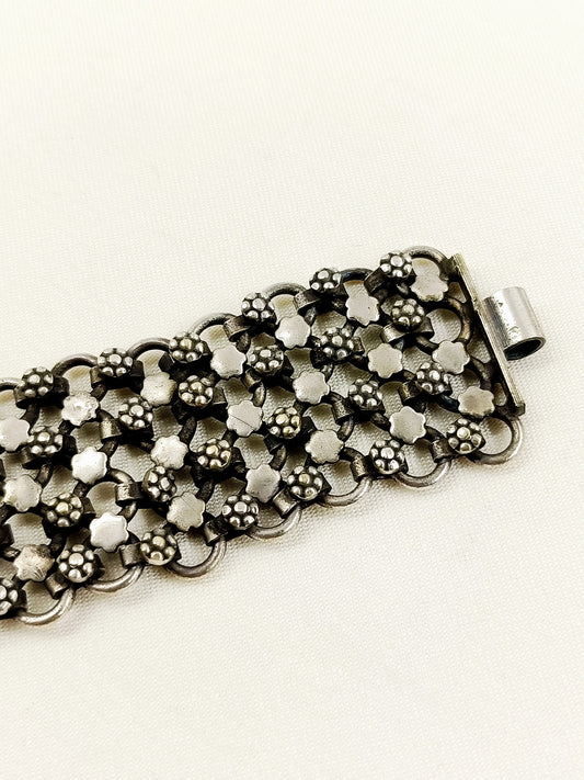 Revati Plain Oxidized Bracelet
