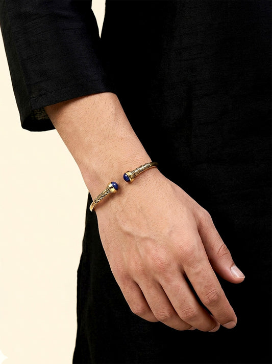 Manthon Navy Blue Men's Bracelet