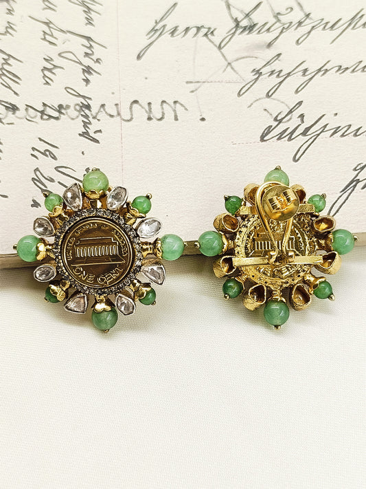 Damayanti 92.5 Silver Moissonite Tops