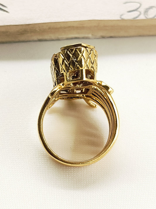 Aiyana 92.5 Silver Moissonite Finger Ring