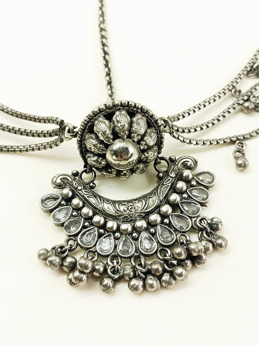 Parijat Plain Oxidized Mathapatti