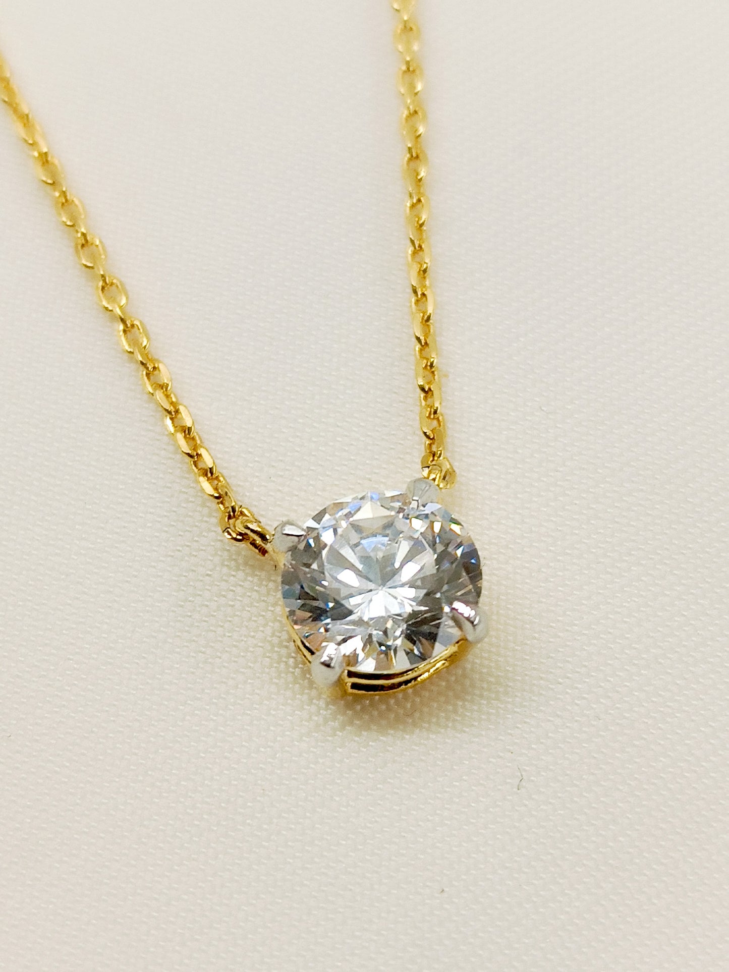 Mishti 92.5 Silver Swarovski Stone Pendal