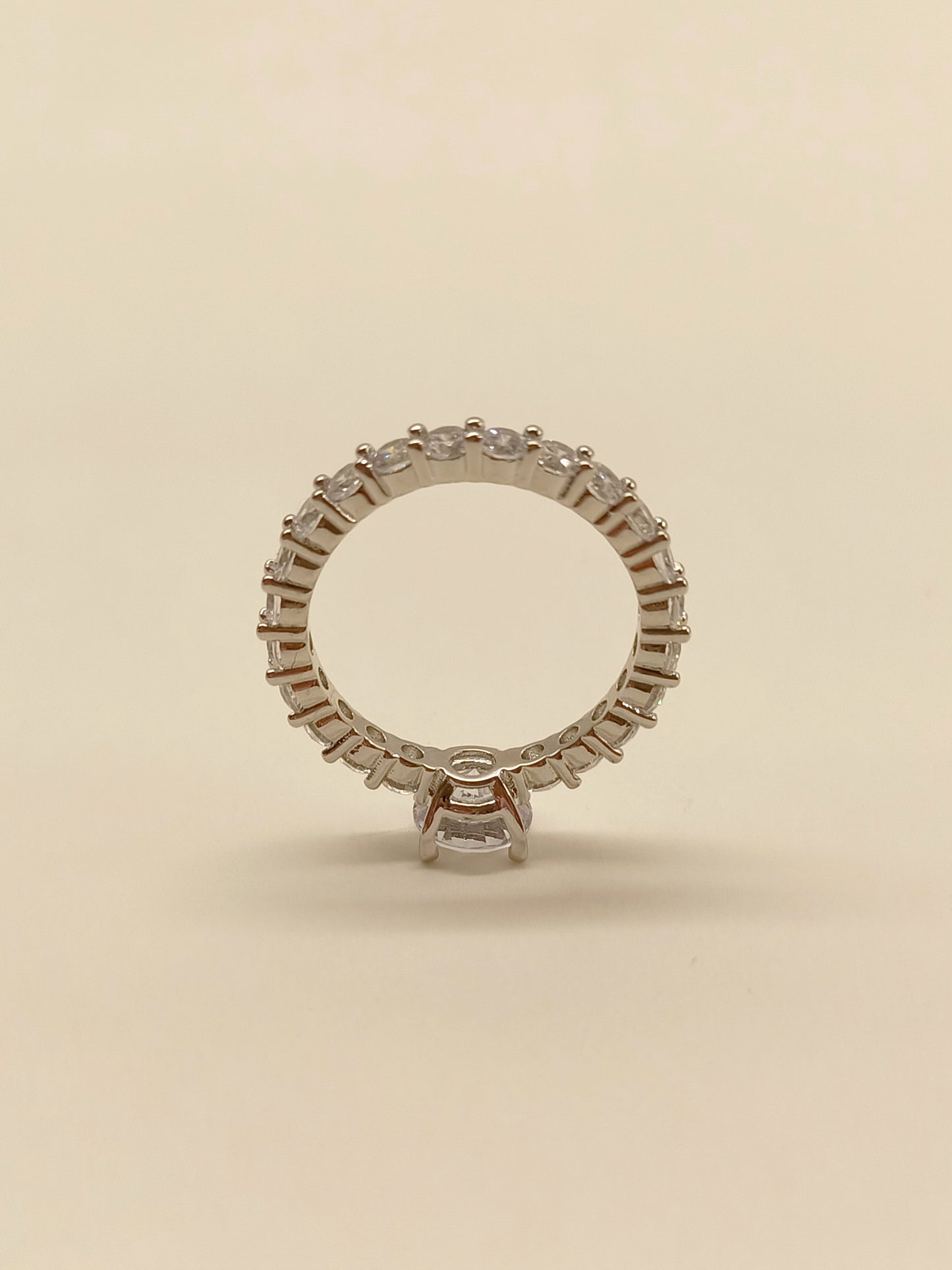 Sohini White American Diamond Finger Ring