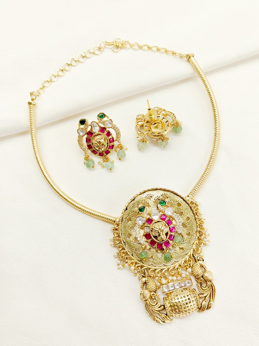 Kendy R&G Antique Necklace Set