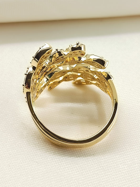 Mohini White American Diamond Finger Ring