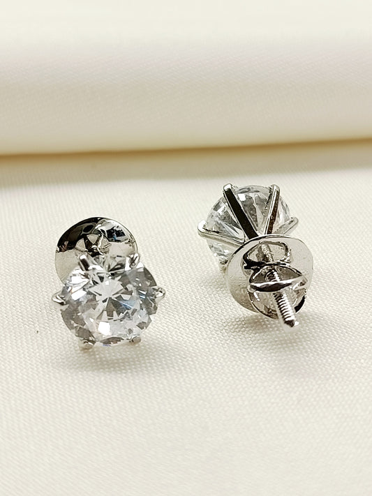 Jennifer 92.5 Silver Swarovski Stone Tops