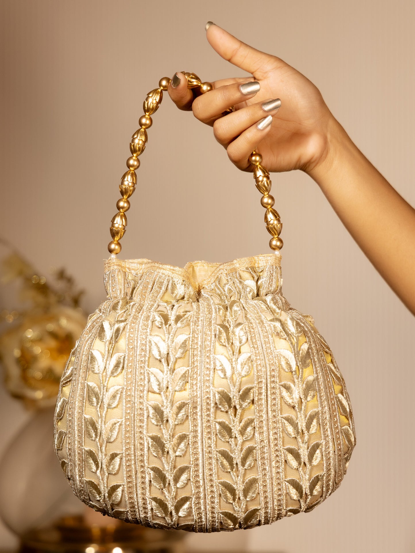 Taman Copper Potli Bag