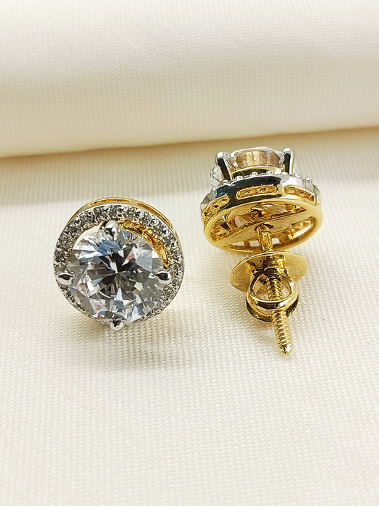 Aisling 92.5 Silver Swarovski Stone Tops