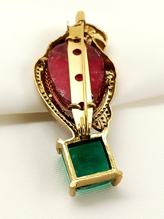 Yudhajit R&G Eagle Men's Brooch