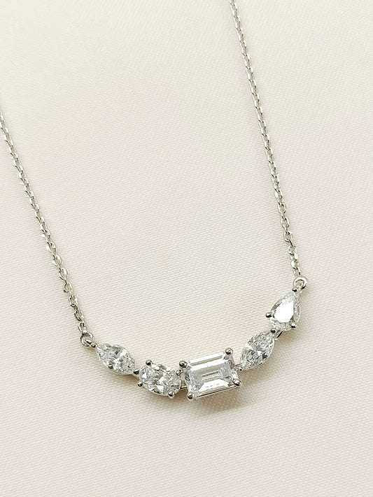 Inayat 92.5 Silver Swarovski Stone Pendal