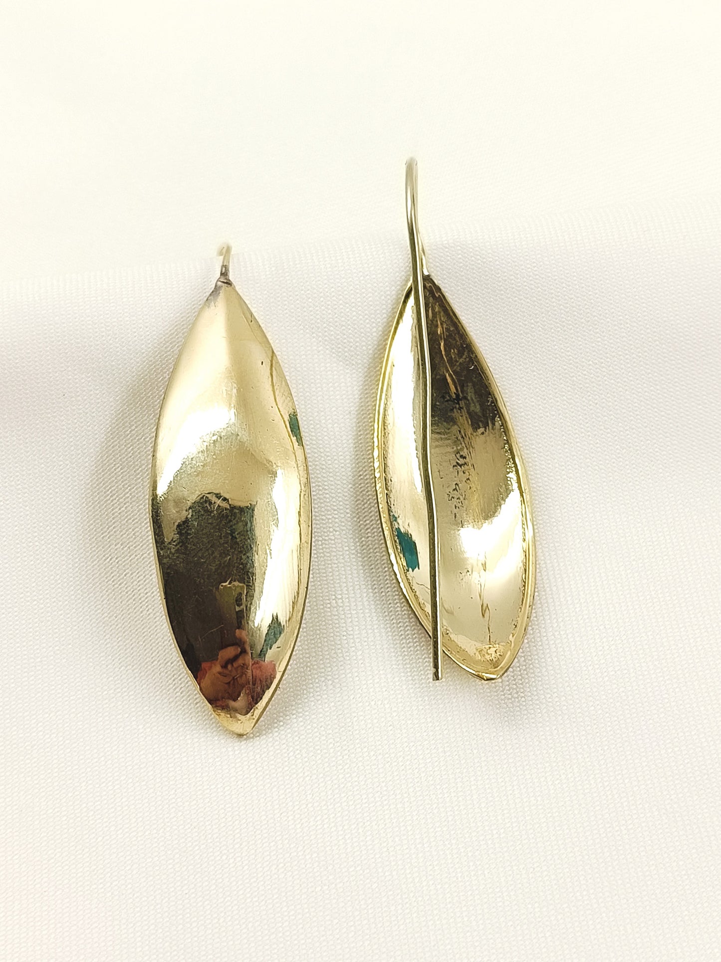Ziva Golden Men's Earrings