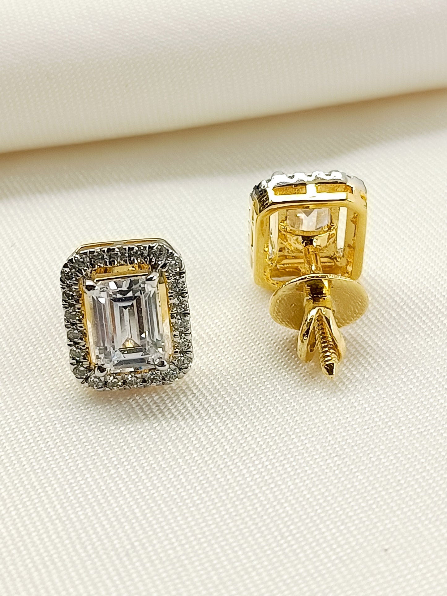 Giselle 92.5 Silver Swarovski Stone Tops