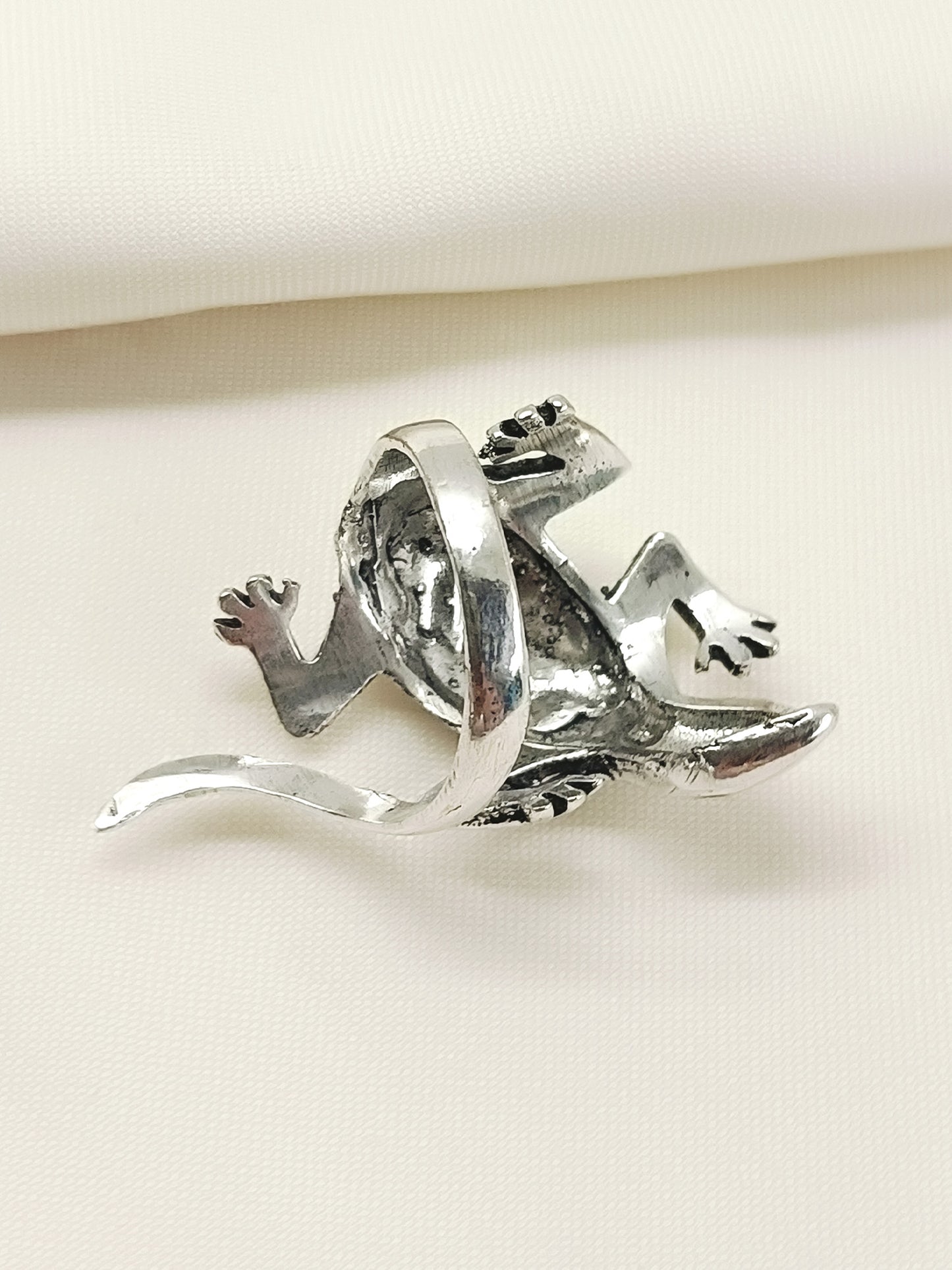 Noemie Silver Men's Finger Ring