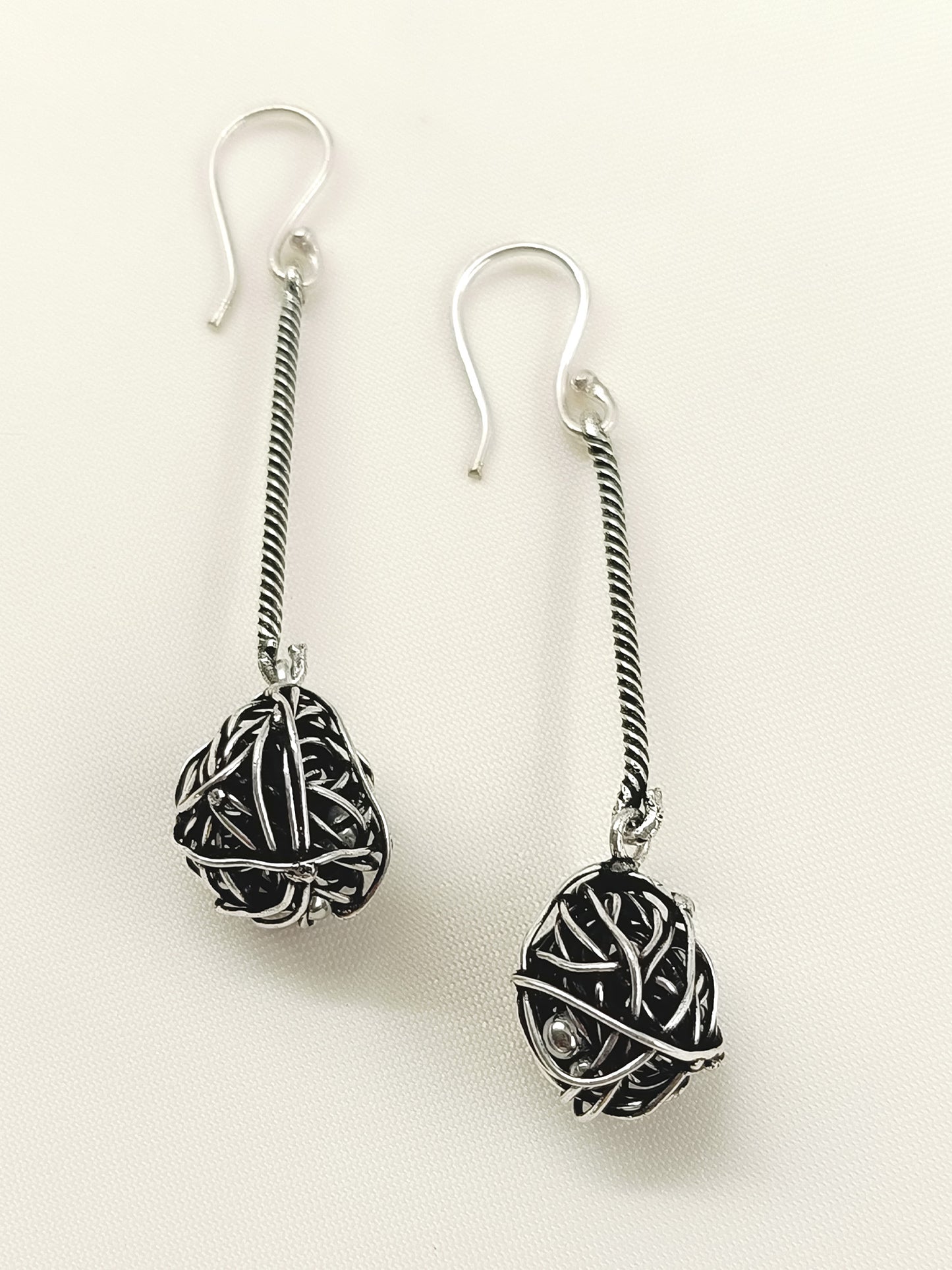 Nutan Silver Men's Earrings