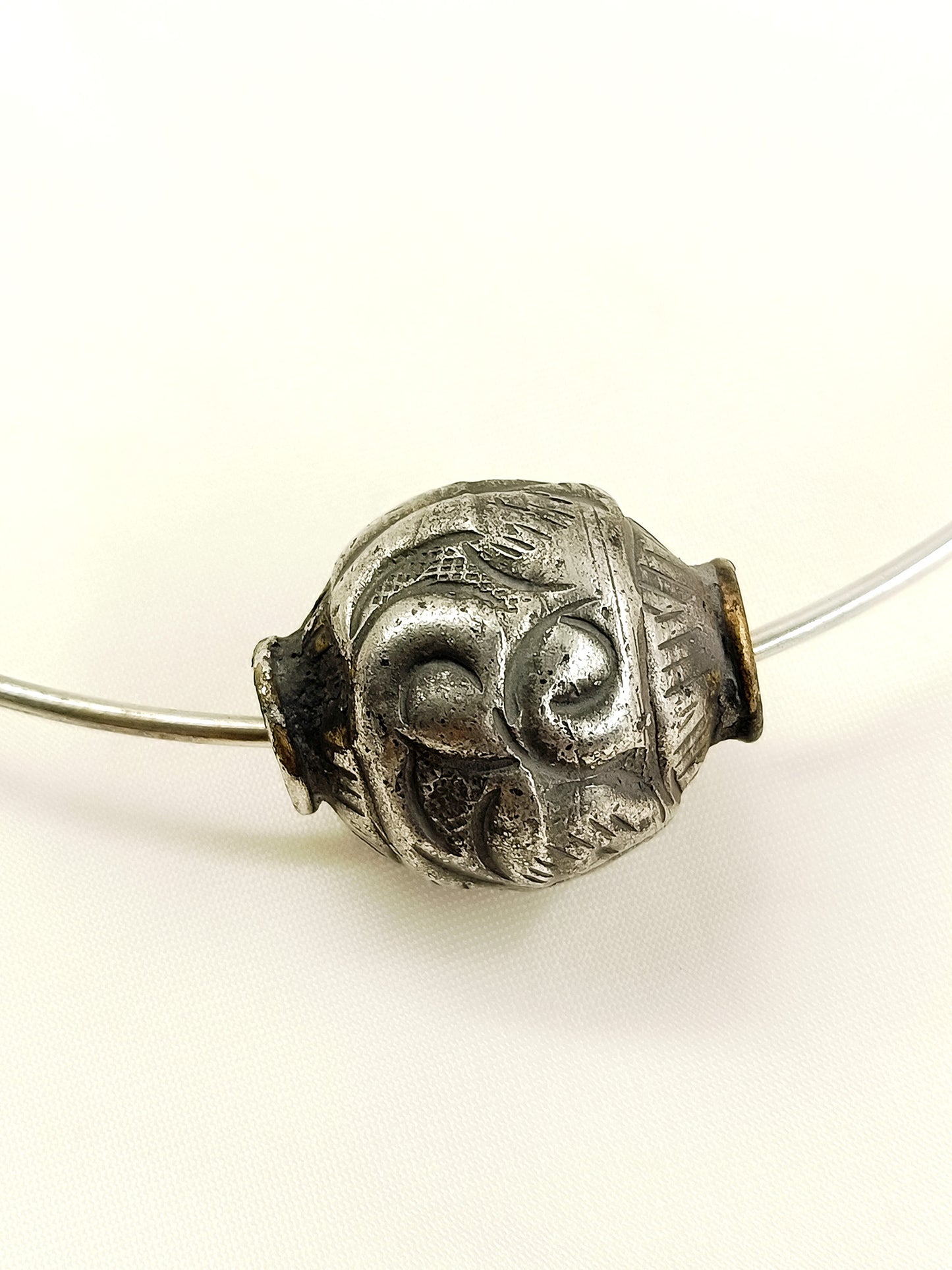 Ruhan German Silver Men's Hasli Style Neckpiece