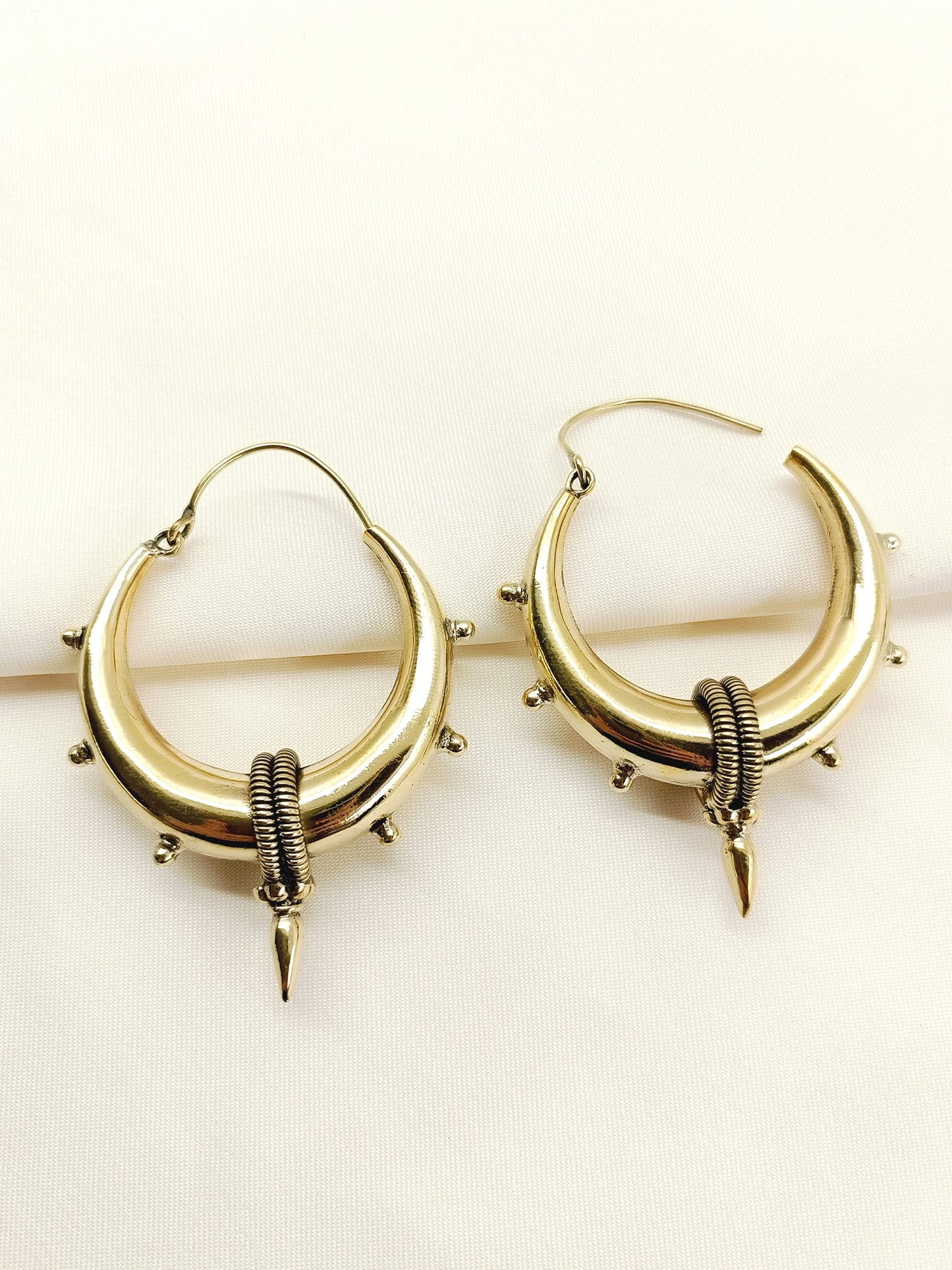 Danish Golden Men's Earring