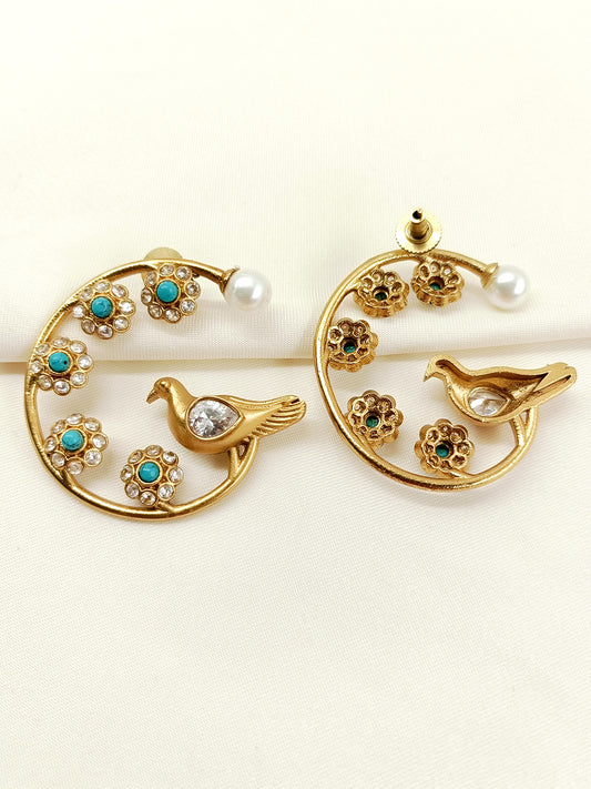 Hima Firozi Boutique Earring