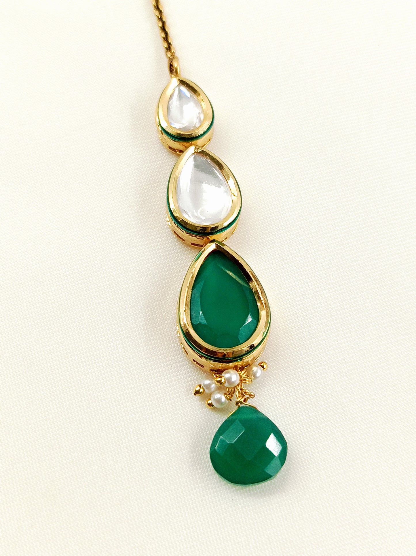 Sophia Green Kundan Teeka