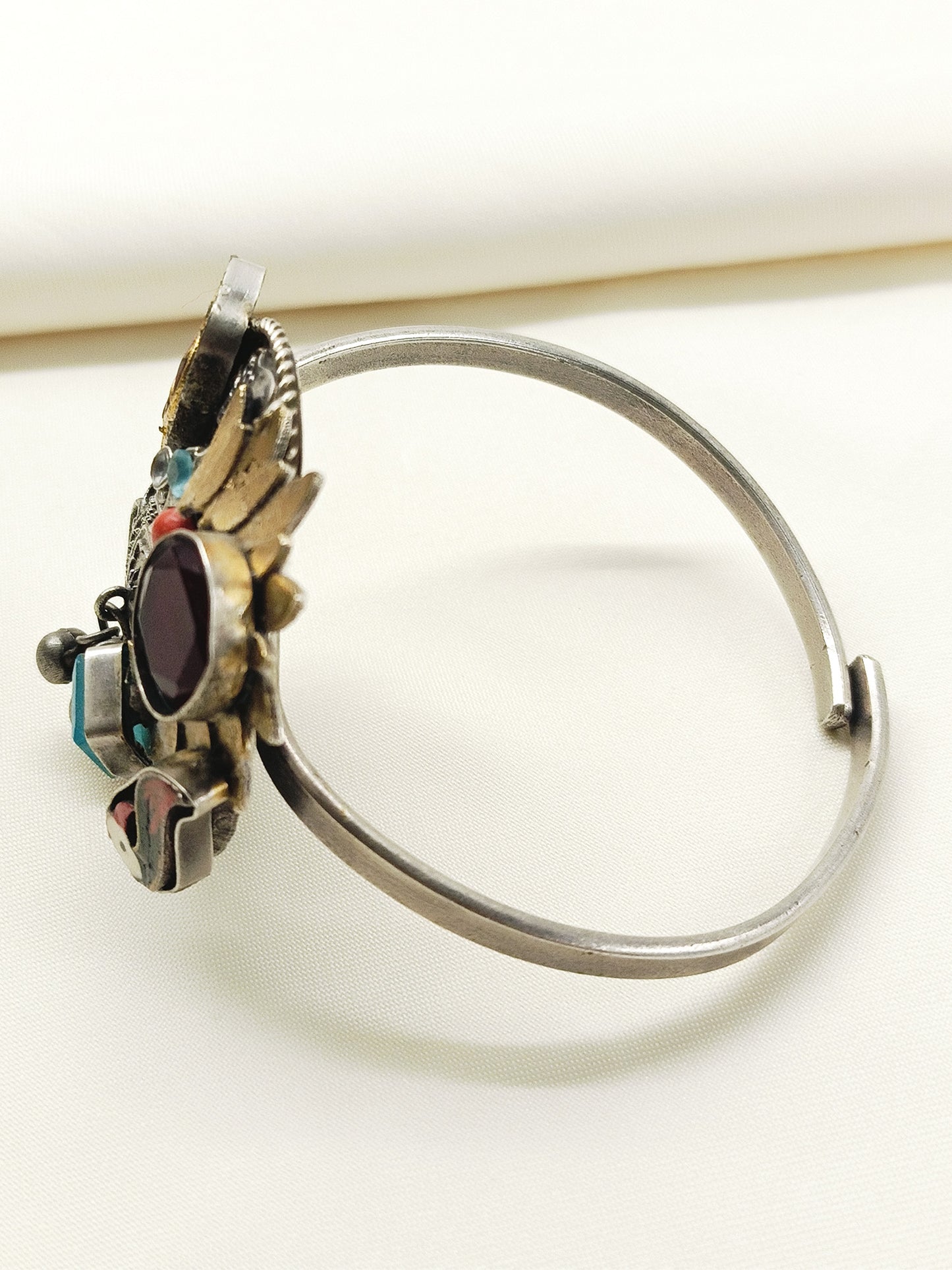 Vishaka Multi Colour Oxidized Bracelet