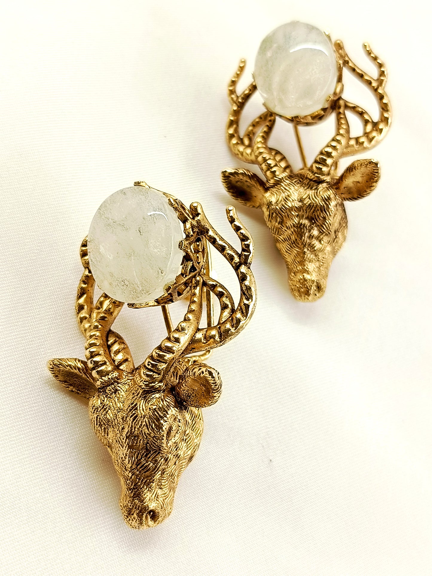 Urjit White Men's Earring
