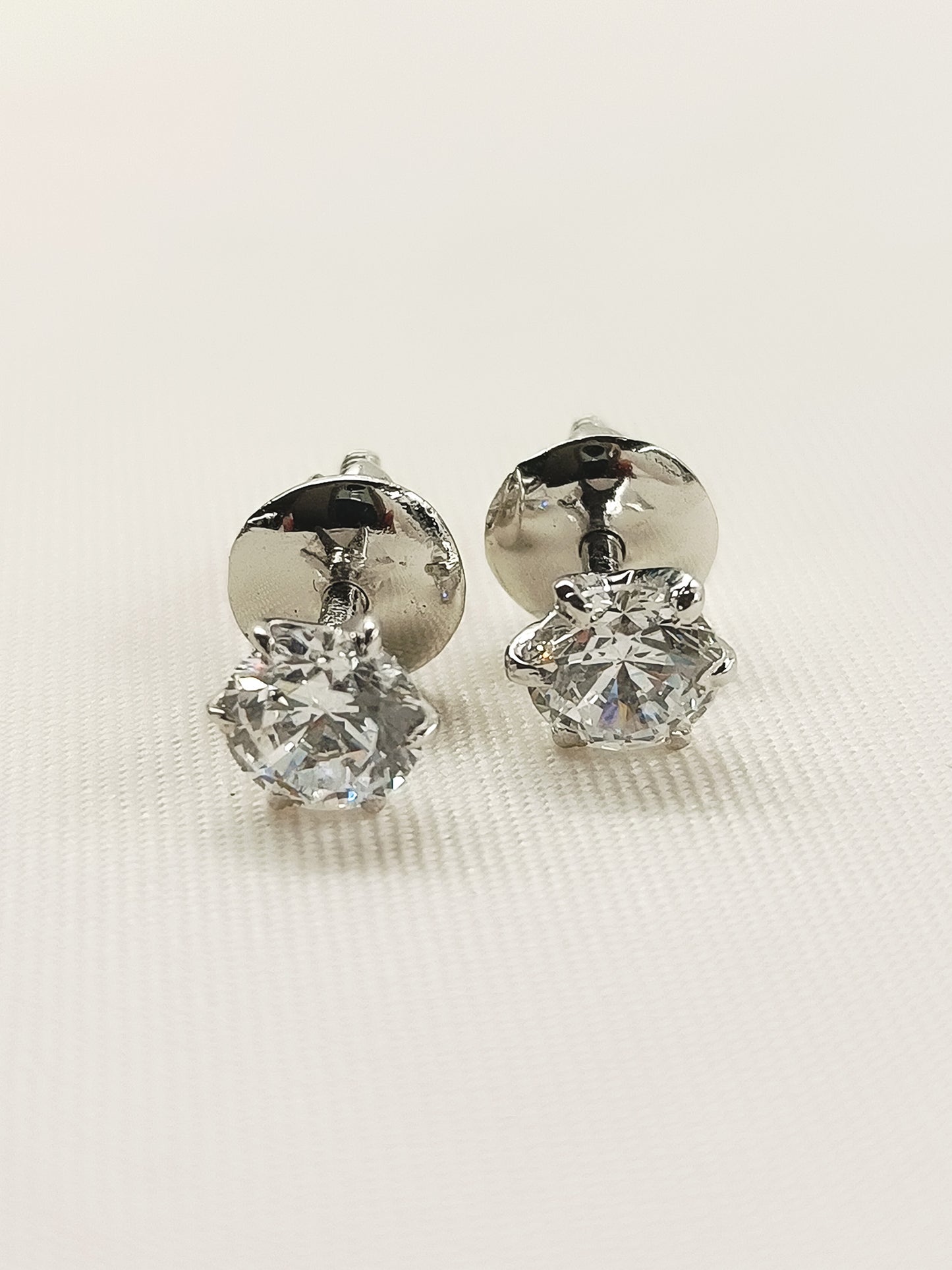 Chloe 92.5 Silver Swarovski Stone Tops