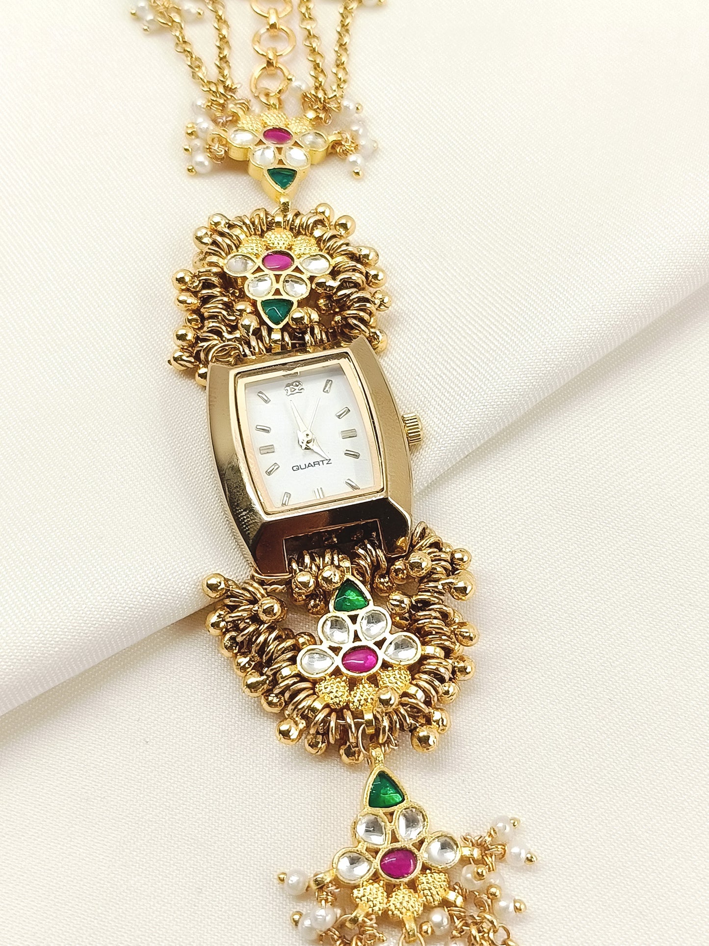 Sreenika's Paachi Kundan Watch