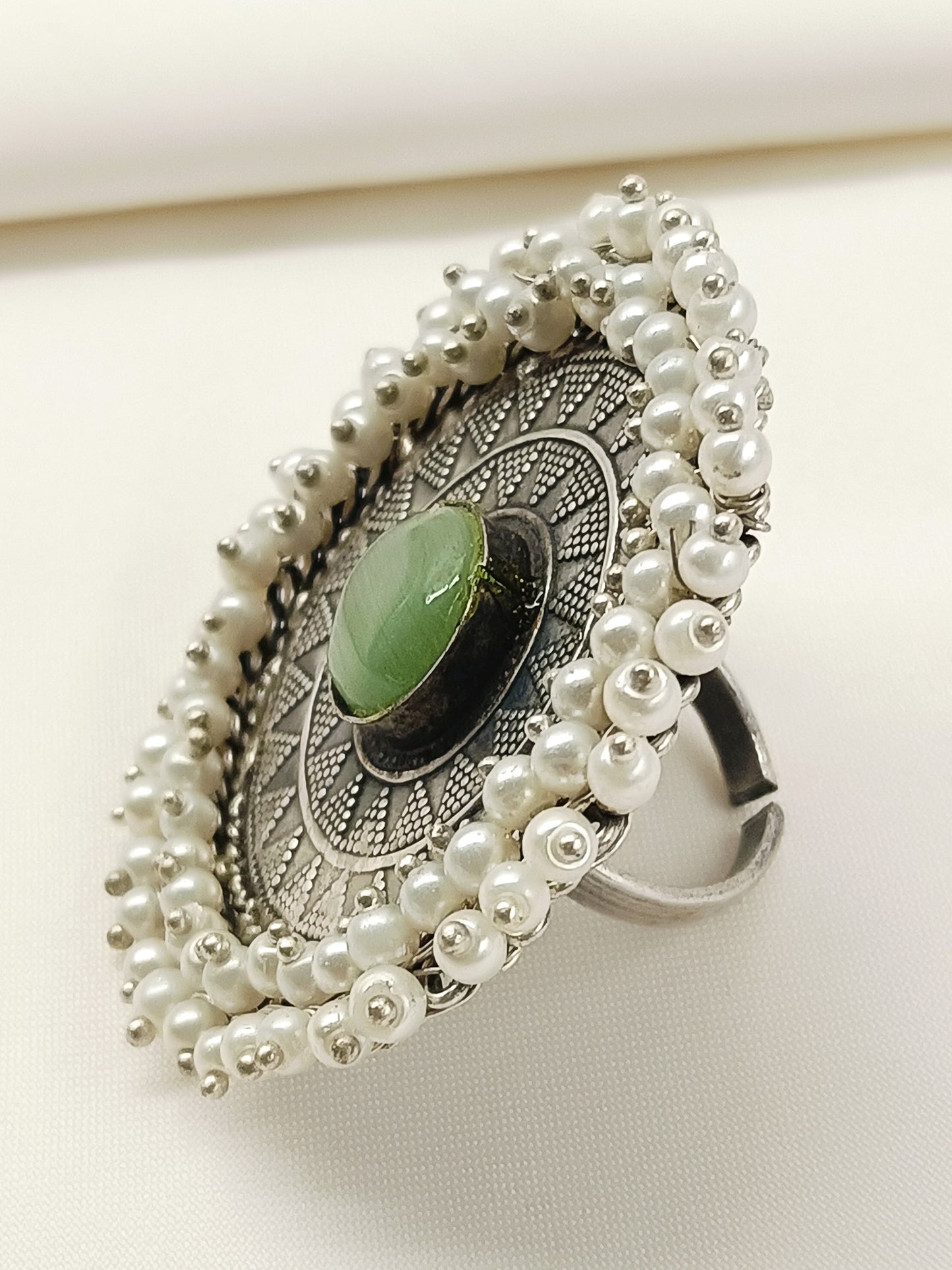 Birch Mint Green Men's Finger Ring