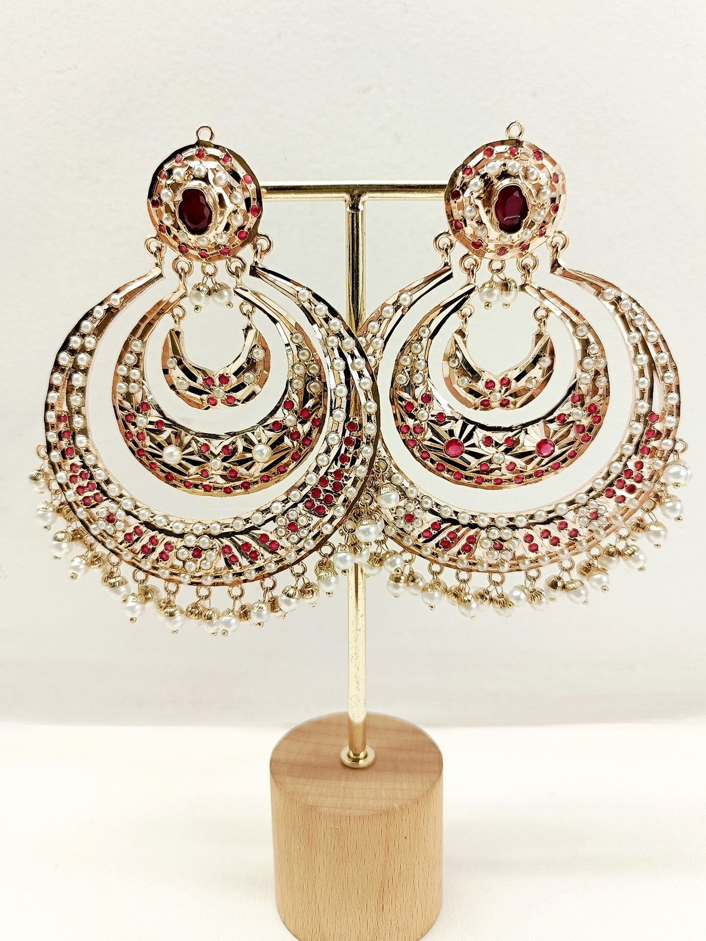 Belli Ruby Jadau Earring