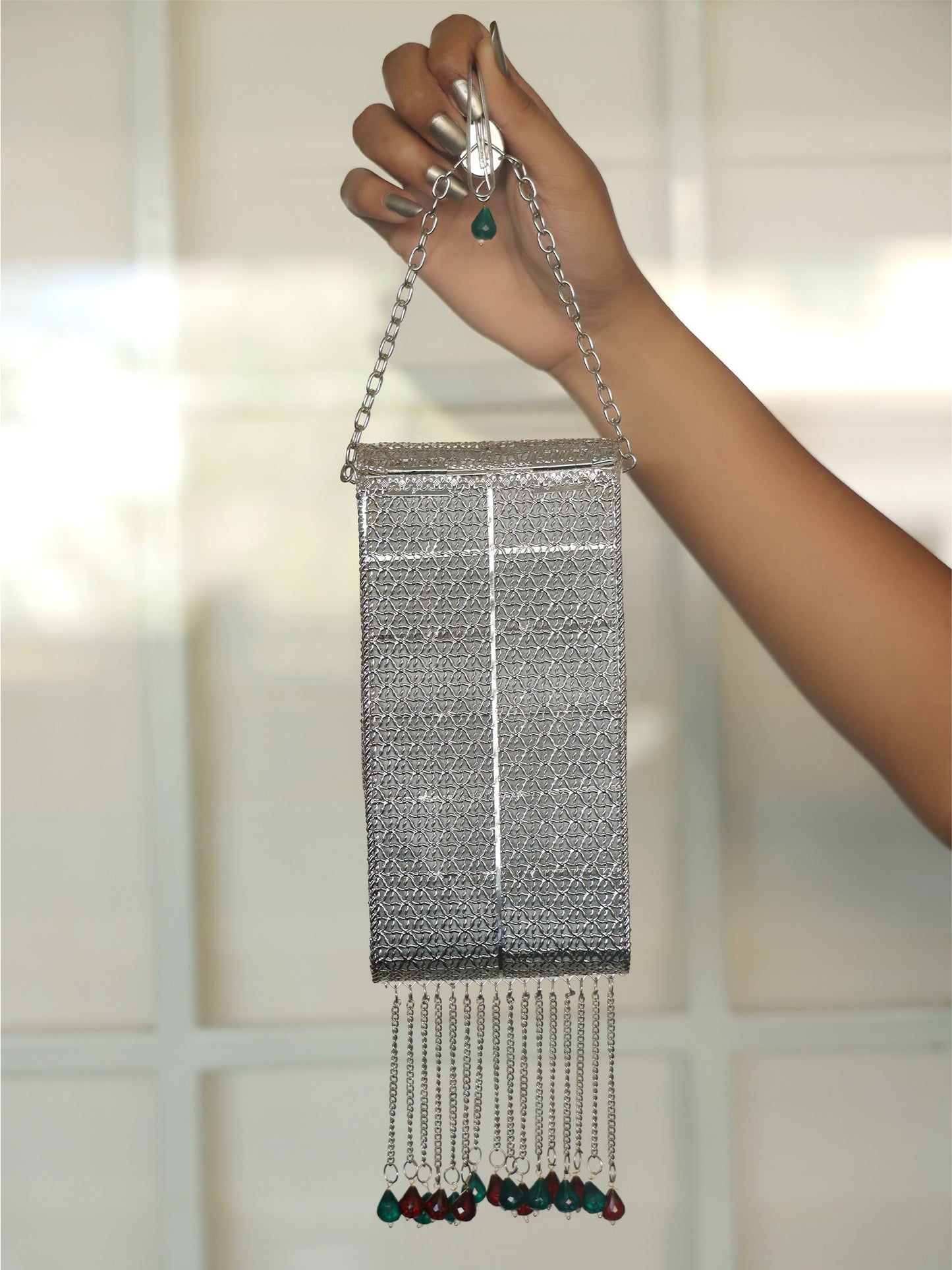 Nora Silver Mobile Pouch