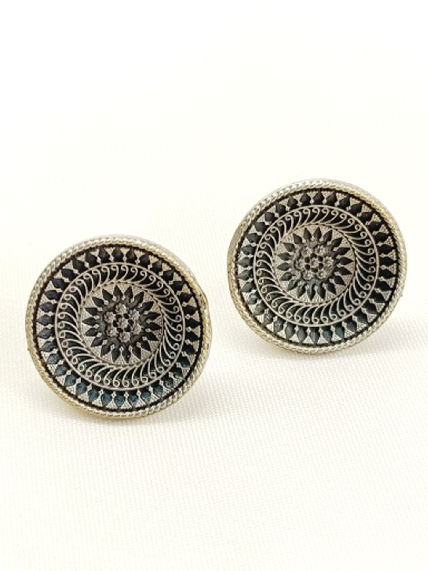 Brishti Plain Oxidized Tops