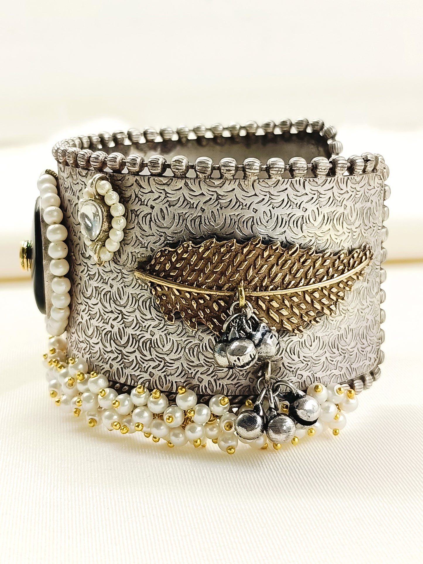 Firdousi Black Oxidized Bracelet