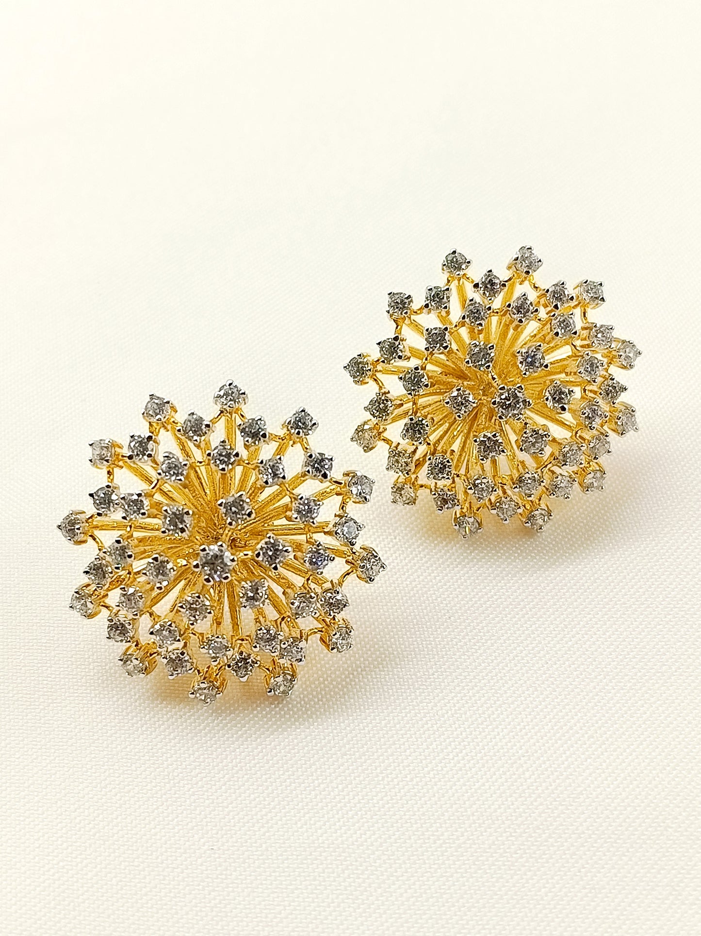 Khushi 92.5 Silver Swarovski Stone Tops