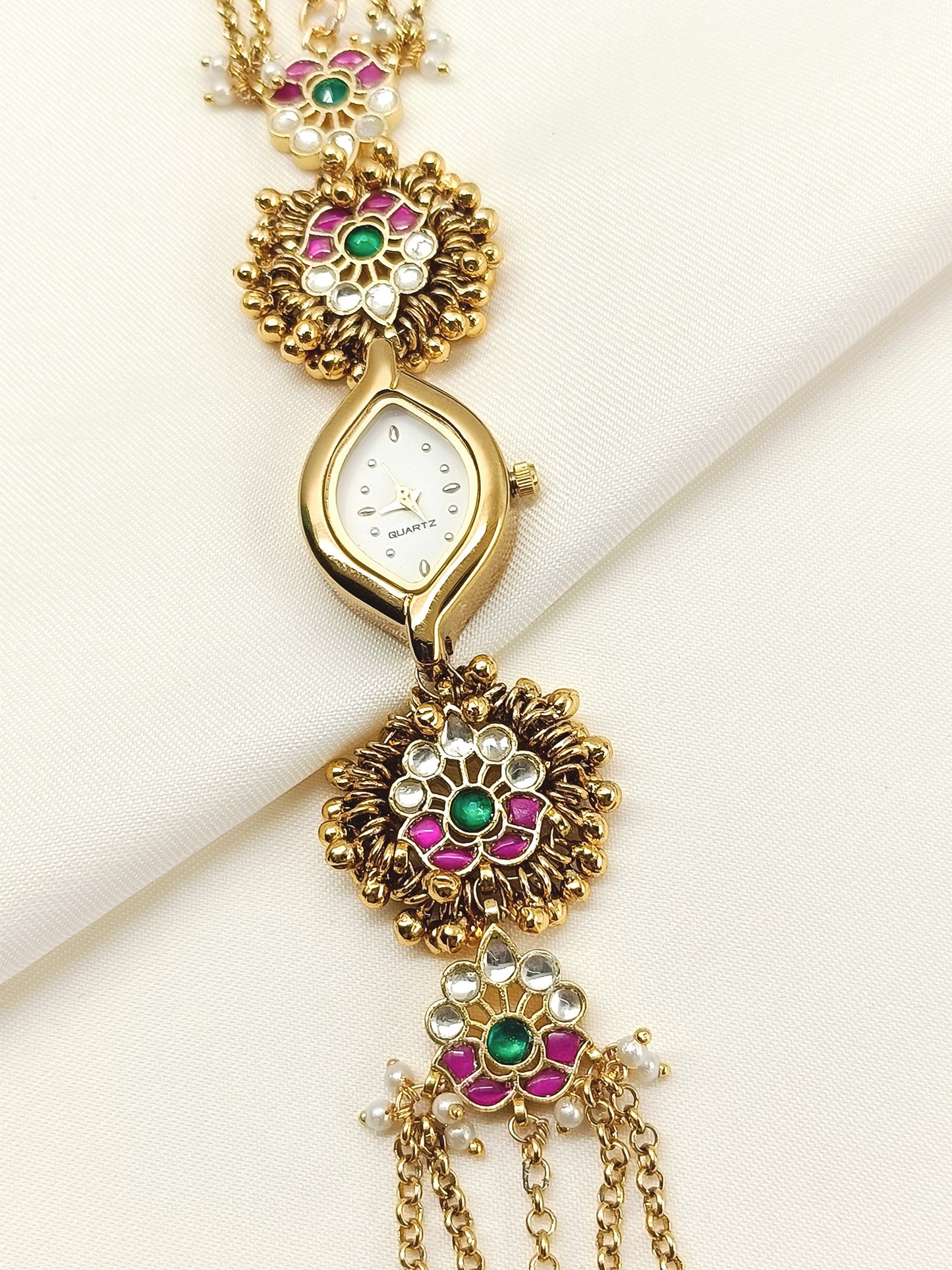 Vanessa's Paachi Kundan Watch
